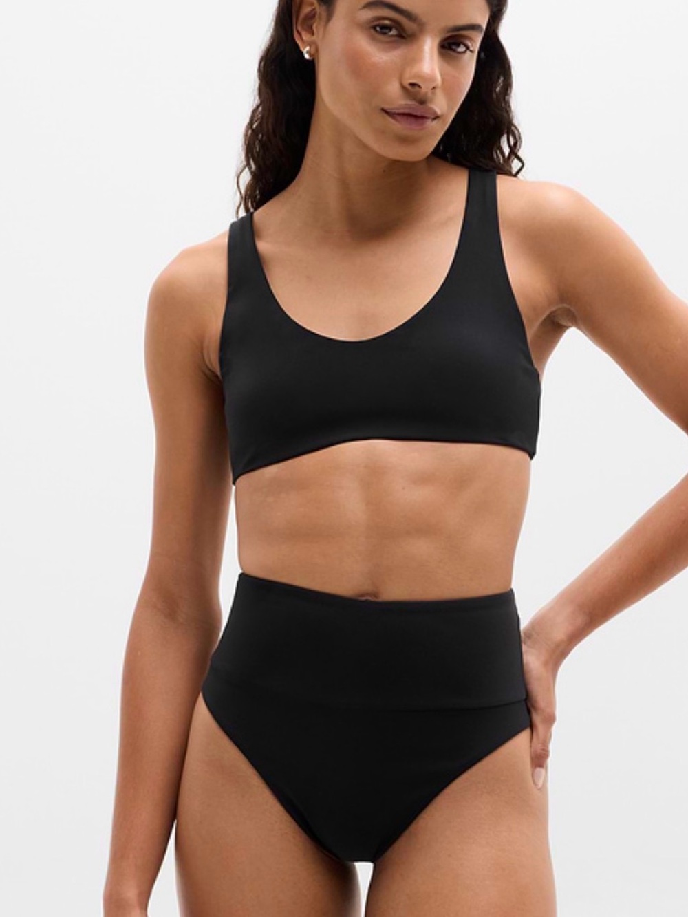 Athleta Ultra High Waist Swim Bottom
Size: XS
Color: Black